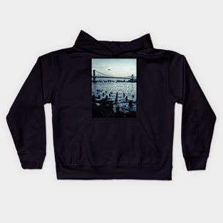 Manhattan Bridge, New York City Kids Hoodie